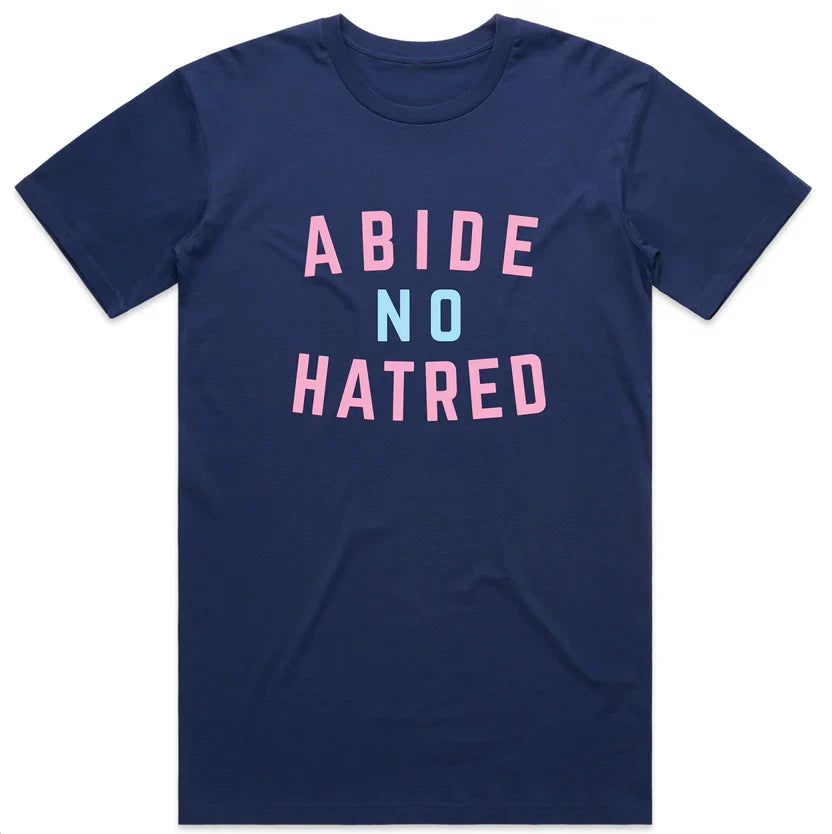Abide No Hatred T-shirt (Pride Edition)